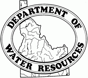 1974 Idaho Department of Water Resources logo