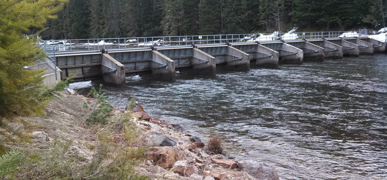 Priest Lake Outlet Dam