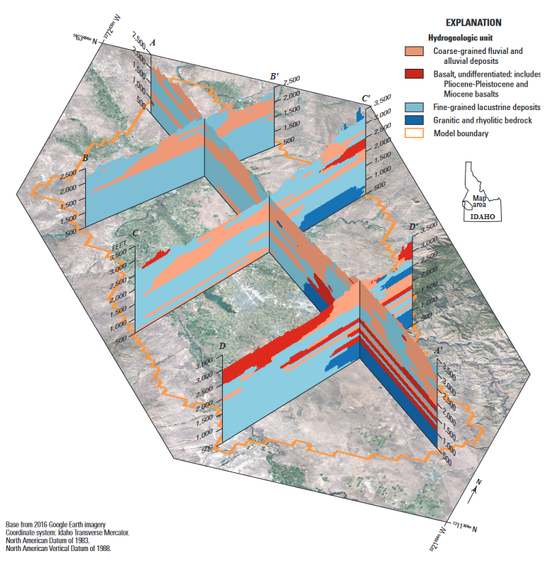 Treasure Valley Groundwater Flow Model Idaho Department Of Water Resources 5786