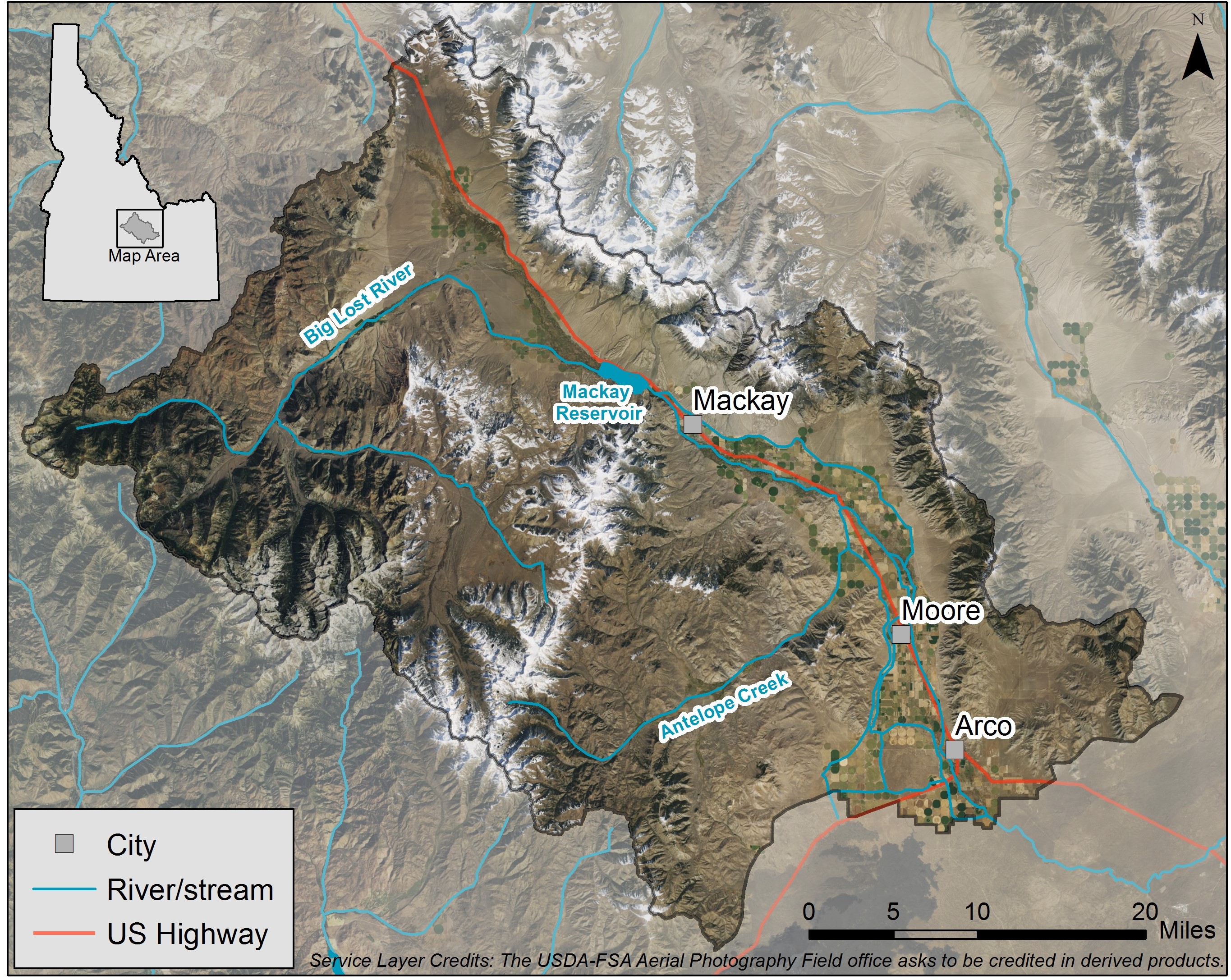 Big Lost River Basin | Idaho Department of Water Resources